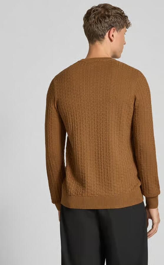 Strellson Regular fit pullover van pure katoen model 'Adrian' - Foto 3