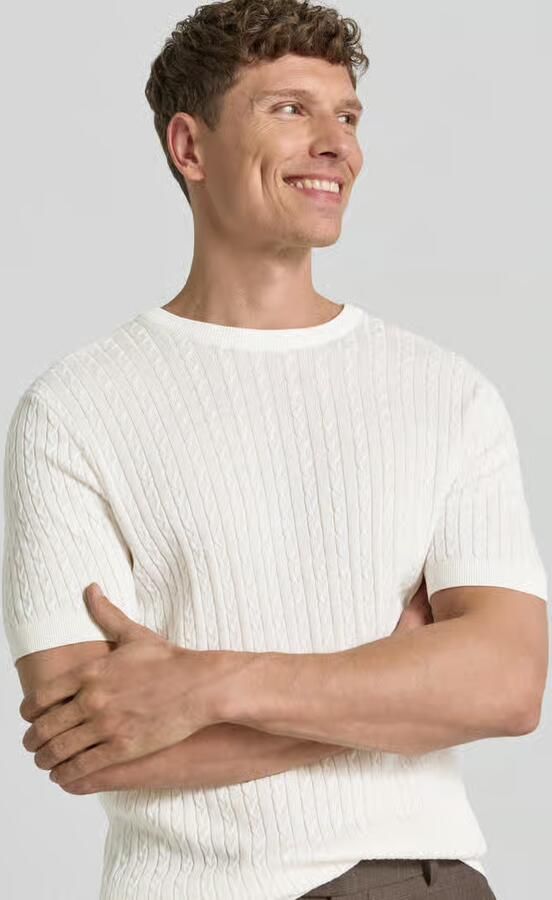 Strellson regular fit T-shirt van puur katoen model 'ADRIAN-TC'