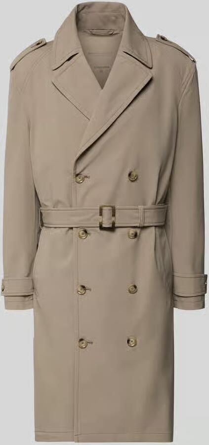 Strellson Regular fit trenchcoat met tailleriem model 'TRENCH SUMMER' - Foto 3
