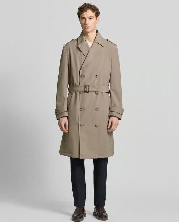 Strellson Regular fit trenchcoat met tailleriem model 'TRENCH SUMMER' - Foto 3