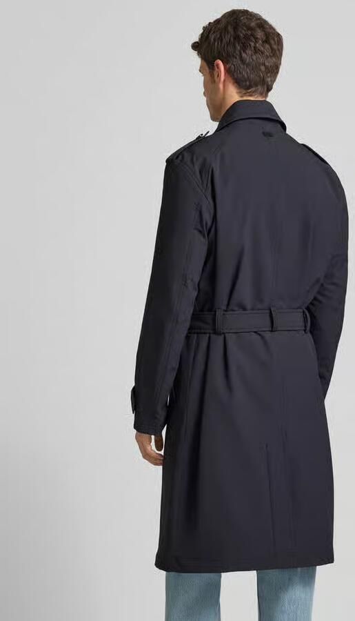 Strellson Regular fit trenchcoat met tailleriem model 'TRENCH SUMMER'