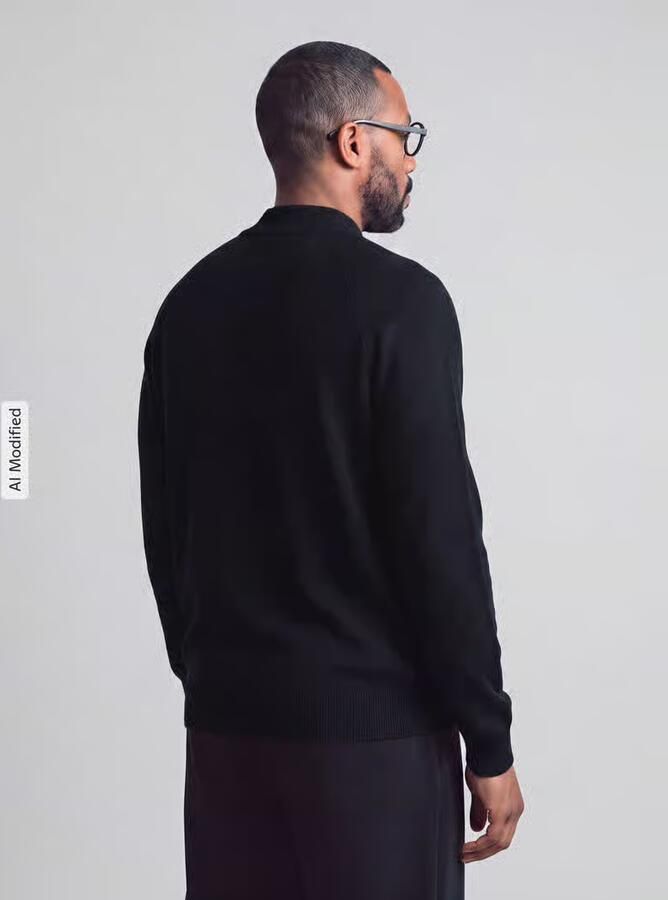 Strellson Regular fit gebreide pullover van katoenmix model 'TITO' - Foto 2