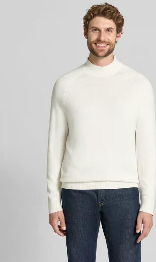 Strellson Regular fit gebreide pullover van katoenmix model 'TITO' - Foto 3