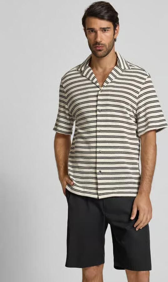Strellson Regular fit vrijetijdsoverhemd met all-over motief model 'CLIRO' - Foto 2