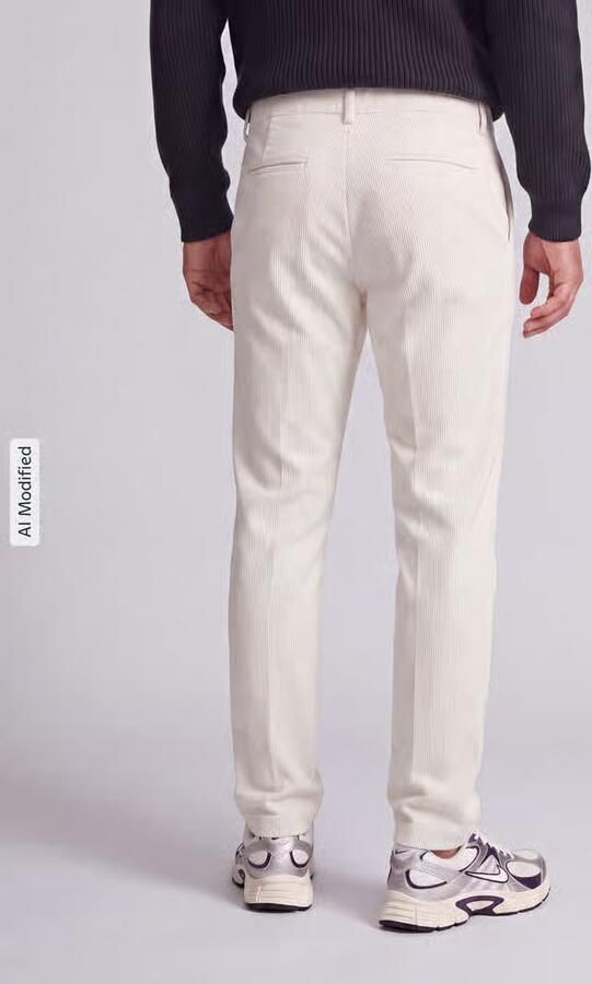 Strellson relaxed fit corduroy broek van katoenmix model 'Lui_2V-D' - Foto 3