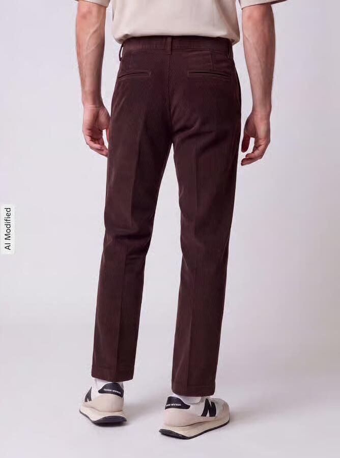 Strellson relaxed fit corduroy broek van katoenmix model 'Lui_2V-D' - Foto 3