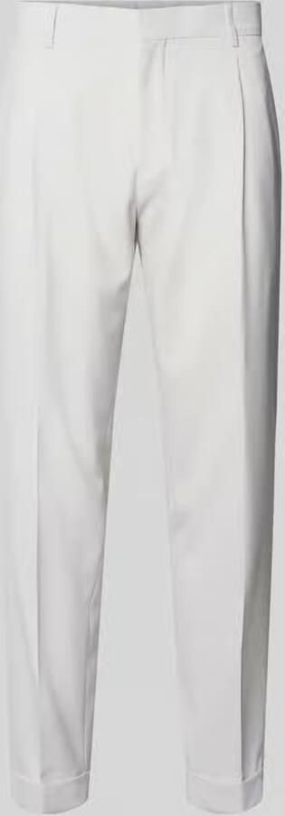 Strellson relaxed fit pantalon met wol model 'LUIS2' - Foto 2