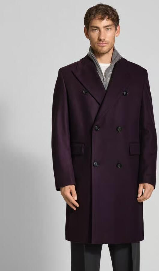Strellson Relaxed fit trenchcoat van wolmix - Foto 2