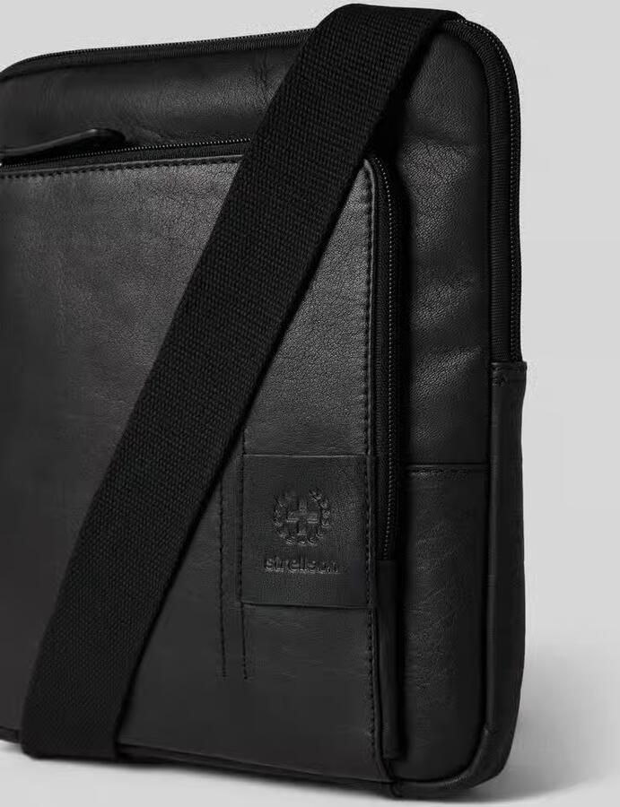 Strellson Leren rugzak met label in reliëf model 'HYDE PARK' - Foto 2