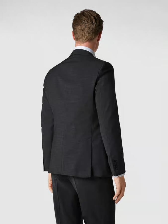 Strellson 2-knoops colbert met reverskraag en wol model 'ALLEN'