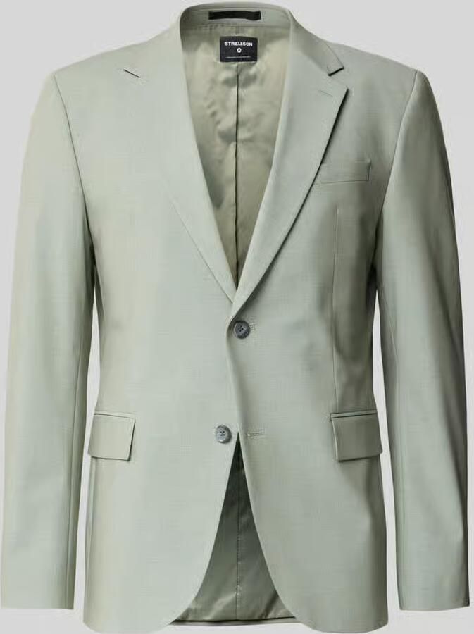Strellson Slim fit colbert met pattes-zakken model 'AIDAN3' - Foto 2