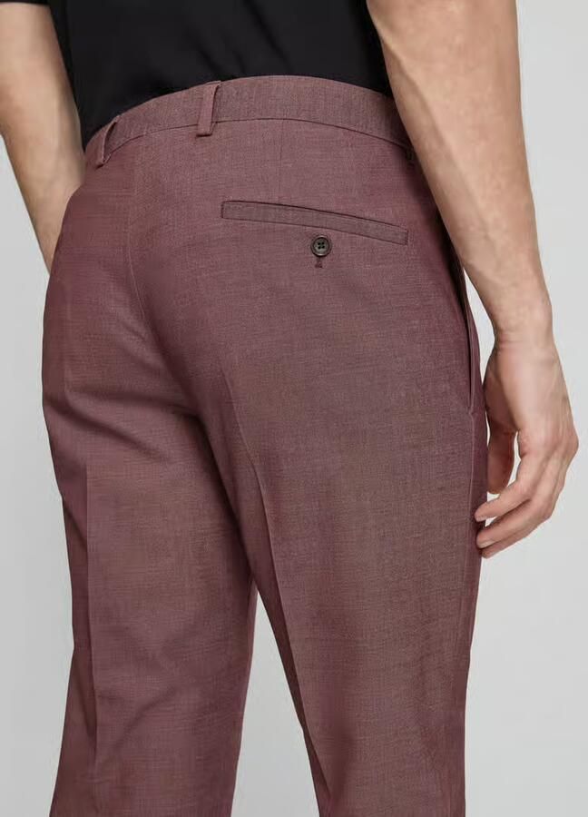 Strellson slim fit pantalon met mix van wol en viscose model 'KYND4'