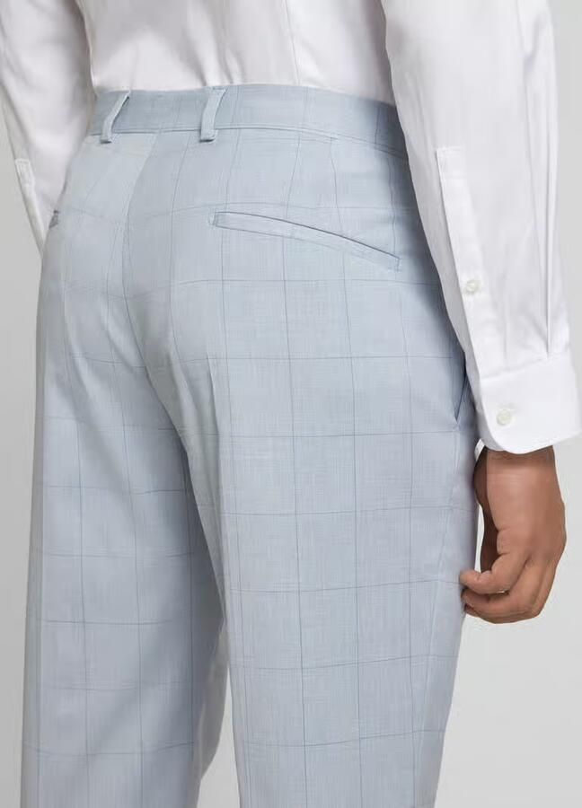 Strellson Slim fit pantalon met persplooien