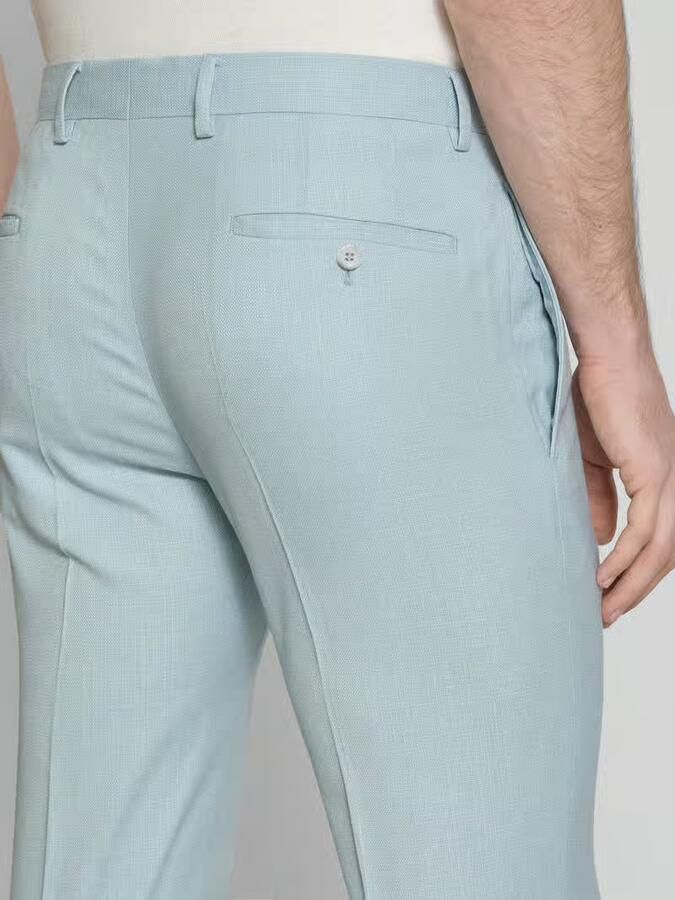 Strellson Slim fit pantalon met persplooien model 'Kynd' - Foto 2