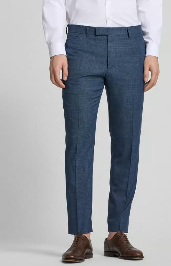 Strellson Slim fit pantalon met structuurmotief model 'Kynd3' - Foto 2
