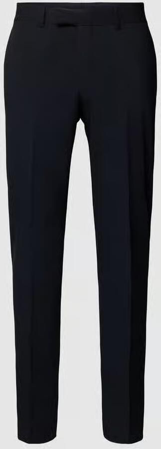 Strellson Slim fit pantalon van in marineblauw