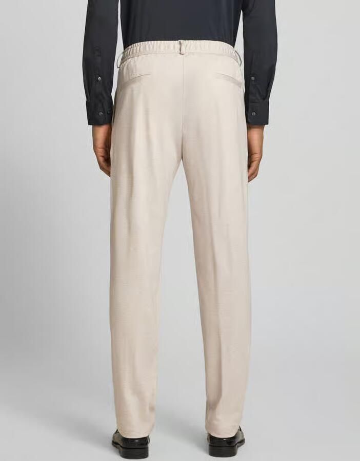 Strellson slim fit pantalon van viscosemix model 'TIUS2'