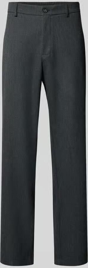 Strellson Wijd vallende broek met zijwaartse steekzakken model 'Jin'