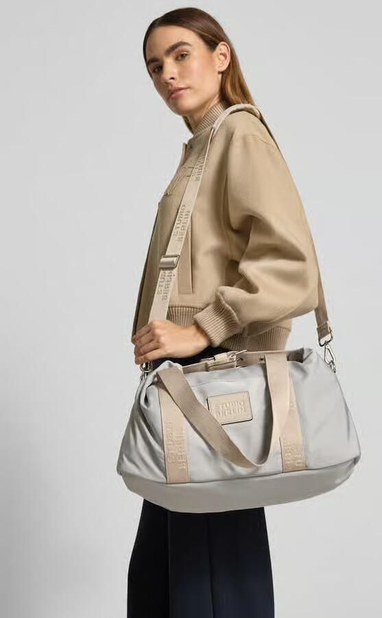 STUDIO BERLIN Weekendtas met logopatch model 'Pankow' - Foto 2