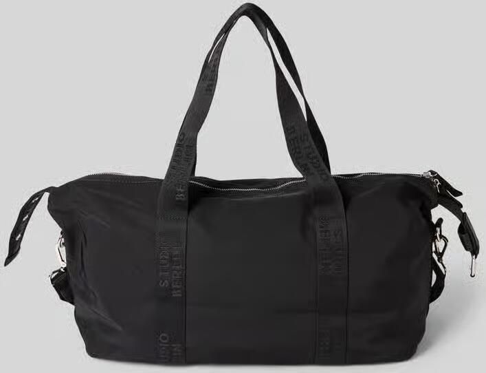 STUDIO BERLIN Weekendtas met logopatch model 'Pankow'
