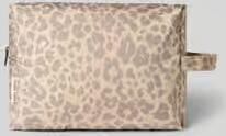 Studio Noos Cosmetictas met allover animalprint model 'Puffy'