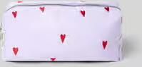 Studio Noos Etui met all-over motiefstitching model 'Puffy'