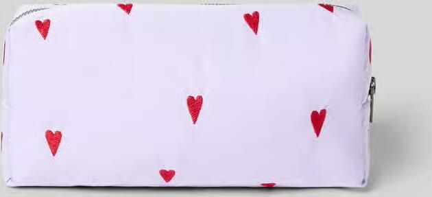 Studio Noos Etui met all-over motiefstitching model 'Puffy'