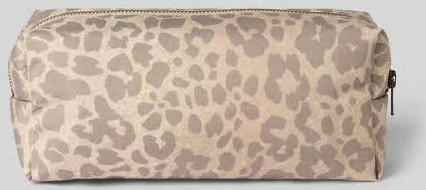 Studio Noos Etui met allover-animalsprint model 'Pouch'