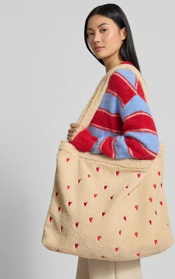 Studio Noos Mom bag met all-over motiefstitching model 'Teddy' - Foto 2