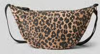 Studio Noos Schoudertas met all-over dierenprint