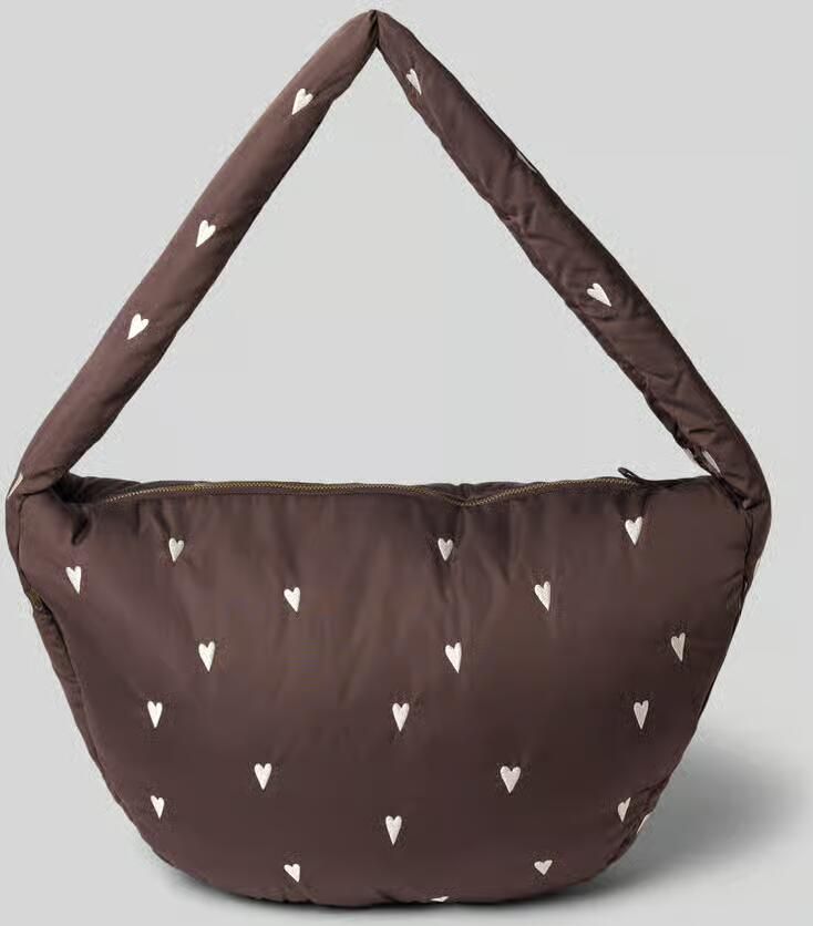 Studio Noos Schoudertas met logodetail model 'Puffy'