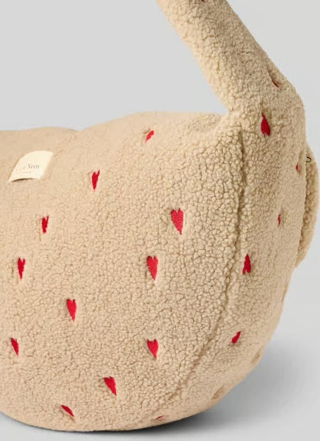 Studio Noos Schoudertas van teddybont met logodetail