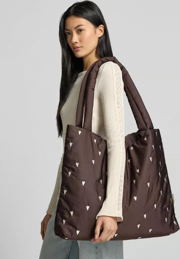Studio Noos Tote tas met logodetail model 'Puffy' - Foto 2