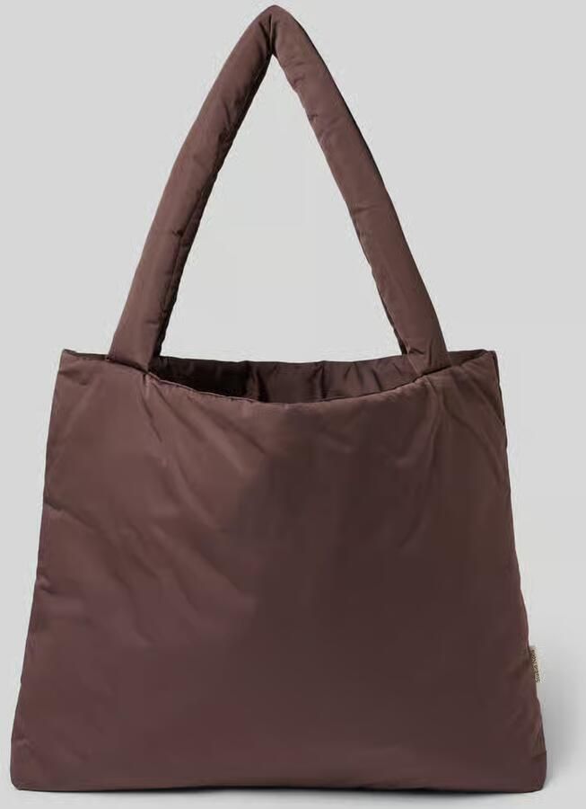 Studio Noos Tote tas met logopatch model 'Puffy'
