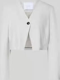 Style Icon Collection Asymmetrisch gesneden cropped blazer curated by Vicky Heiler