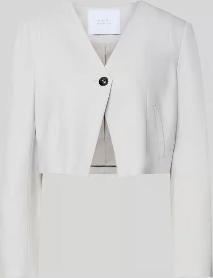 Style Icon Collection Asymmetrisch gesneden cropped blazer curated by Vicky Heiler