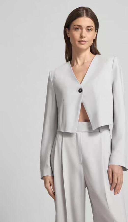 Style Icon Collection Asymmetrisch gesneden cropped blazer curated by Vicky Heiler - Foto 3