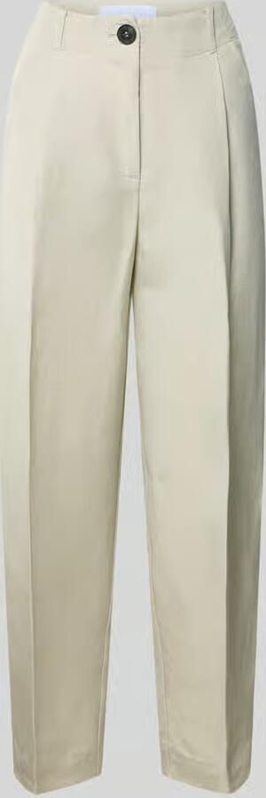 Style Icon Collection barrel fit broek met persplooien curated by Anna Schürrle - Foto 2