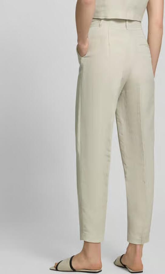 Style Icon Collection barrel fit broek met persplooien curated by Anna Schürrle