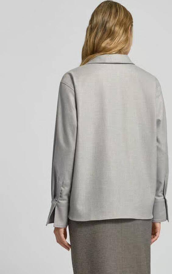 Style Icon Collection Blouse met opstaande kraag curated by Anouk Yve