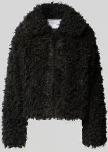 Style Icon Collection Teddy-jas in cropped pasvorm curated by Isabelle Hartmann