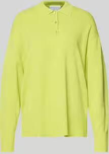 Style Icon Collection Gebreid poloshirt in wide fit curated by Tinvcb