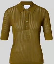 Style Icon Collection Gehaakt poloshirt curated by Mary Braun