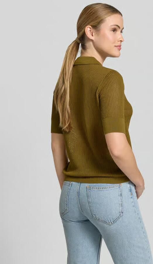 Style Icon Collection Gehaakt poloshirt curated by Mary Braun - Foto 3