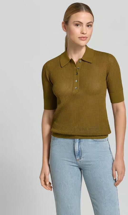 Style Icon Collection Gehaakt poloshirt curated by Mary Braun - Foto 2
