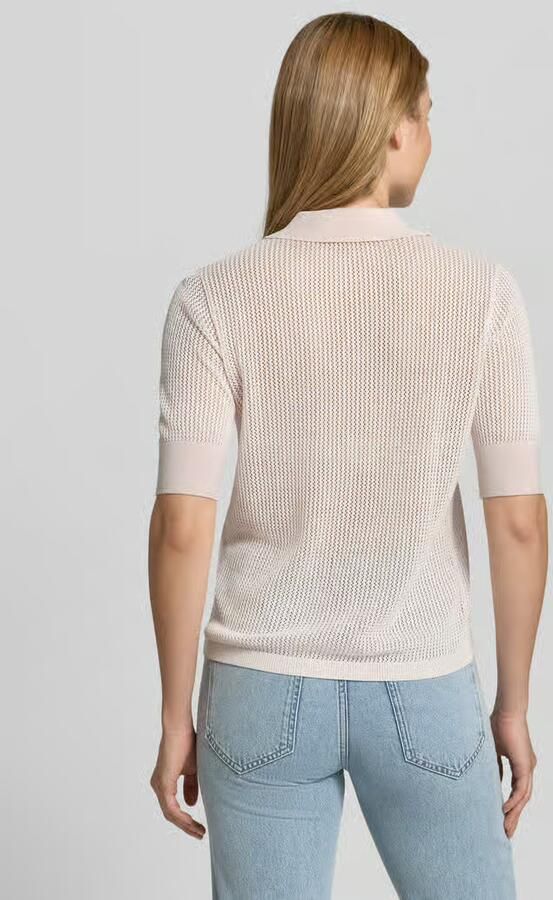Style Icon Collection Gehaakt poloshirt curated by Mary Braun - Foto 3