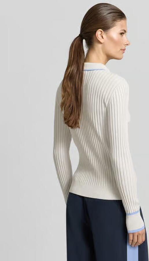 Style Icon Collection Geribd shirt met lange mouwen met V-hals curated by Tinvcb - Foto 3