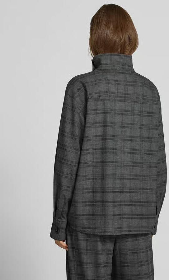 Style Icon Collection Geruite blouse met asymmetrische opstaande kraag – samengesteld door Vera van Erp - Foto 2