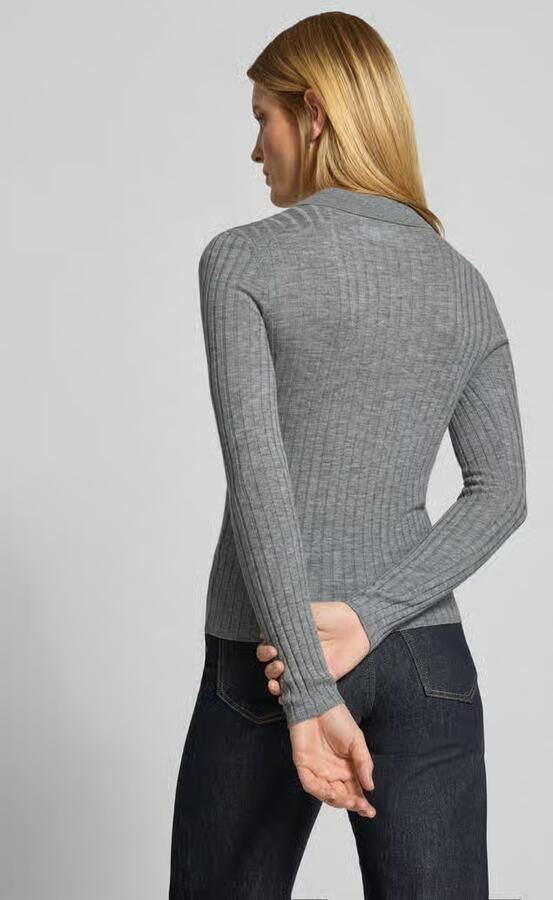 Style Icon Collection Henley-shirt van wol curated by Viky Rader - Foto 3