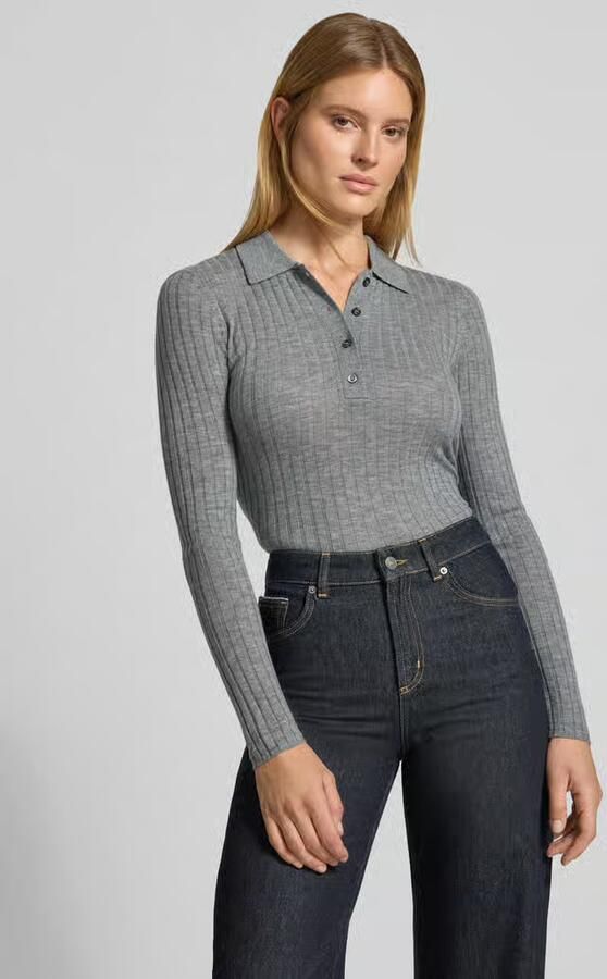 Style Icon Collection Henley-shirt van wol curated by Viky Rader - Foto 2
